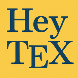 HeyTeX Icon