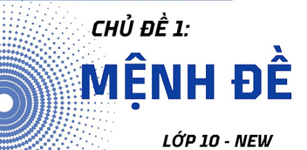 MỆNH ĐỀ VÀ TẬP HỢP
